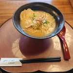 麺処むらじ - 祇園セット先ずはラーメン鶏白