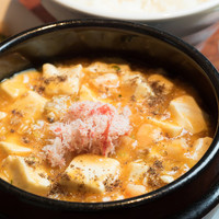 四種海鮮の「白」麻婆豆腐