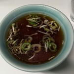 五番 - スープ付きです。