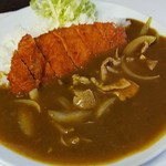 五番 - カツカレーのアップ