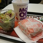 マクドナルド - 料理写真:ダブルチーズバーガーセット