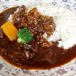 ビストロ・ヒロ - ヒロ特製ハヤシライス（ランチメニュー）（サラダ付）850円