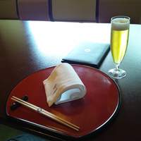 東京 芝 とうふ屋うかい - まずは生ビール