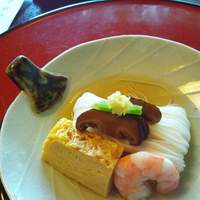 東京 芝 とうふ屋うかい - 手延べそうめん