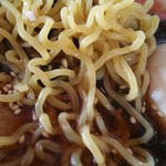福亭 - ブラック醤油　冷やしラーメン　麺
