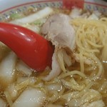 どうとんぼり神座 - 麺はこんな感じ。