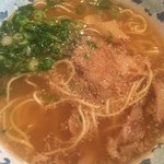 長浜ラーメン浜ちゃん - 長浜ラーメン☆★★☆(*´ω`*) すりゴマ イイ