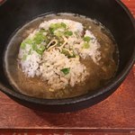 麺房 昭和呈 - 鉄鍋飯、南海サンマ醤油仕立て