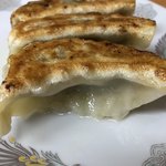 中華 兆徳 - 2018.7.8  焼き餃子（６ヶ）〜分厚いね✌️