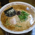 二十一代目 哲麺 - 醤油とんこつ\500円