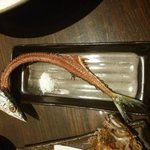 鮮魚料理 居酒屋 ちゃき - 刺身の秋刀魚の骨唐揚げ