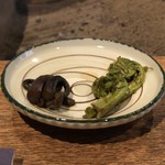柳家 - 山菜(ワラビ、センマイ)