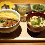 立場割烹 SSAW - 水無月の贅沢御膳 1000円 の穴子めし