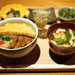 立場割烹 SSAW - 水無月の贅沢御膳 1000円 の穴子めし