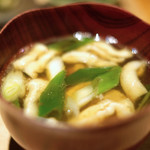 立場割烹 SSAW - 水無月の贅沢御膳 1000円 の鰯つみれ汁