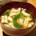 立場割烹 SSAW - 水無月の贅沢御膳 1000円 の鰯つみれ汁