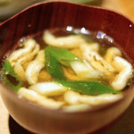 立場割烹 SSAW - 水無月の贅沢御膳 1000円 の鰯つみれ汁