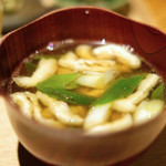 立場割烹 SSAW - 水無月の贅沢御膳 1000円 の鰯つみれ汁