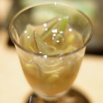 立場割烹 SSAW - 水無月の贅沢御膳 1000円 の秋田三種町蓴菜