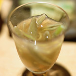 立場割烹 SSAW - 水無月の贅沢御膳 1000円 の秋田三種町蓴菜