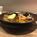 ル プリュ ムーチョ - 魚介のパエリア(小)