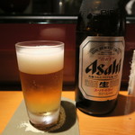 乙女寿司 - 30年7月　スーパードライ中瓶