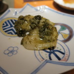 乙女寿司 - 30年7月　能登鮑肝蒸し焼き