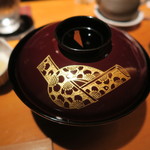 乙女寿司 - 30年7月　ハタアラ味噌汁