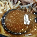 池谷精肉店 - 一口目のスープは何気にあっさりしています。