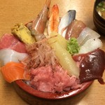たぬきすし - 大将おすすめ海鮮丼1000円