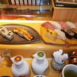 Umai Sushi Kan - にぎりランチ2000円①