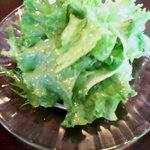 ハンバーグランチ　サラダ