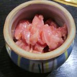 つじホルモン - 壺漬け塩糀鶏セセリ