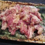 Tsujihorumon - 豚ハラミ塩糀にんにく焼き