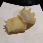 天ぷら岡本 - 火の入りが絶妙な 煽烏賊