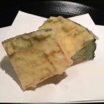 天ぷら岡本 - 米茄子