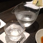 天ぷら岡本 - 庭の鶯