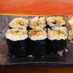 玄海鮨 - 追加  アナゴ細巻き