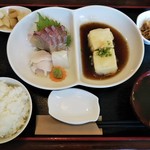 レストラン 凪 - 刺身定食@780