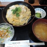 Tonkatsu Maruichi - かつ丼定食1200円