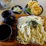 草庵 - 天ざるうどん