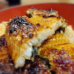 うなぎ処　もりやま - 蒲焼の断面