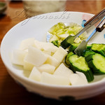 うなぎ処　もりやま - お漬物