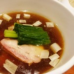 濃厚昆布水の淡麗つけ麺（スープアップ）