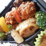 Daizu dou - 鶏と根菜の黒酢南蛮