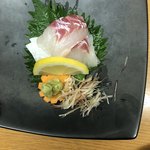 魚彩　銀の鯛 - 