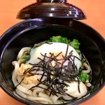 スシロー - 夏のぶっかけ とろネバうどん：330円＋税