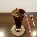 CAFE PAS A PAS - ドリップアイスコーヒー(550円)です。
