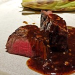 クロモリ - 築館　漢方牛ヒレ肉 豆豉ソース