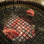 炭火焼肉 あもん - 霜降り肉＆日替り焼き物＆ホルモン喰らう